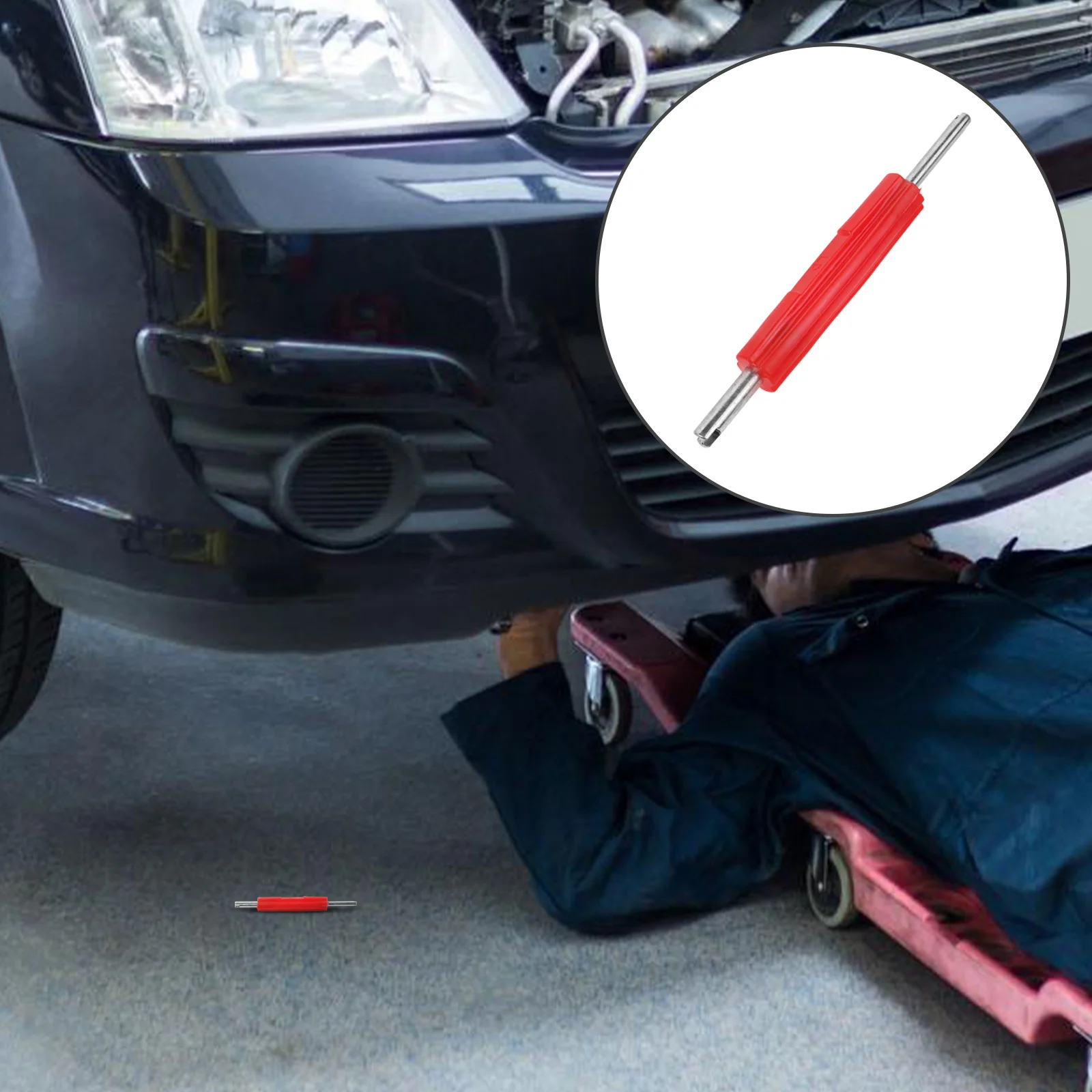 

Automotive Valve Core Remover Tool Durable Compact Size Easy Carry Use Ideal Car Owners Mechanics Valve Stem Removal