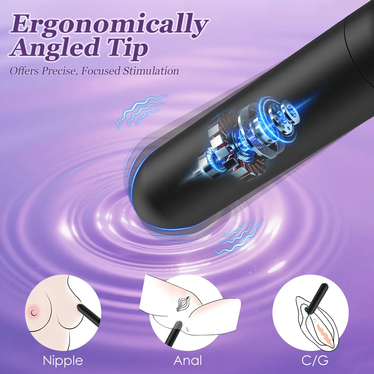 هزاز رصاصة صغير قوي للنساء محفز البظر المهبلي G Spot الاستمناء USB تهمة الهزاز المثيرة ألعاب الجنس الكبار