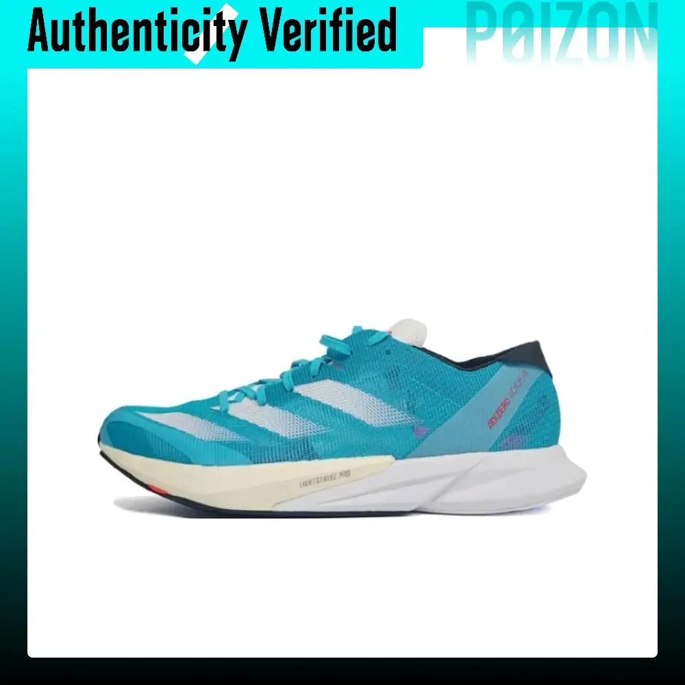 Adidas Adizero Adios 8 Comfortable Mesh, Textile Cushioning Abrasion Resistant Breathable Low top Carbon Plate HP9721