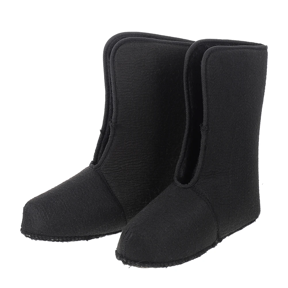 

Winter Warm Waterproof Cotton Shoes Fleece Liners Soft Boot Warmers Insulated Socks Cozy Fishing Gear Hiking Boots
