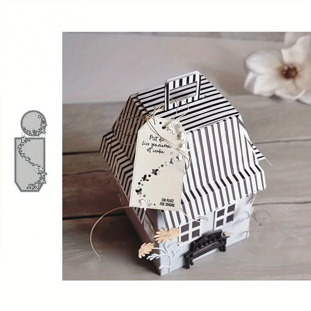 

New Butterfly Charm Set Cutting Dies for Heart Shaped Gifts and Tags, Spring Cards and Decorations, Scrapbooking and Wra