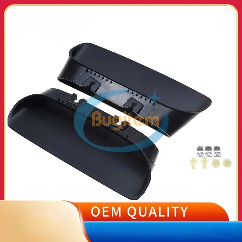 

A Pair Hood Bezels Left & Right Side Grille Trim Black 68378081AB 68378080AB For Dodge Challenger Redeye 2019-2020