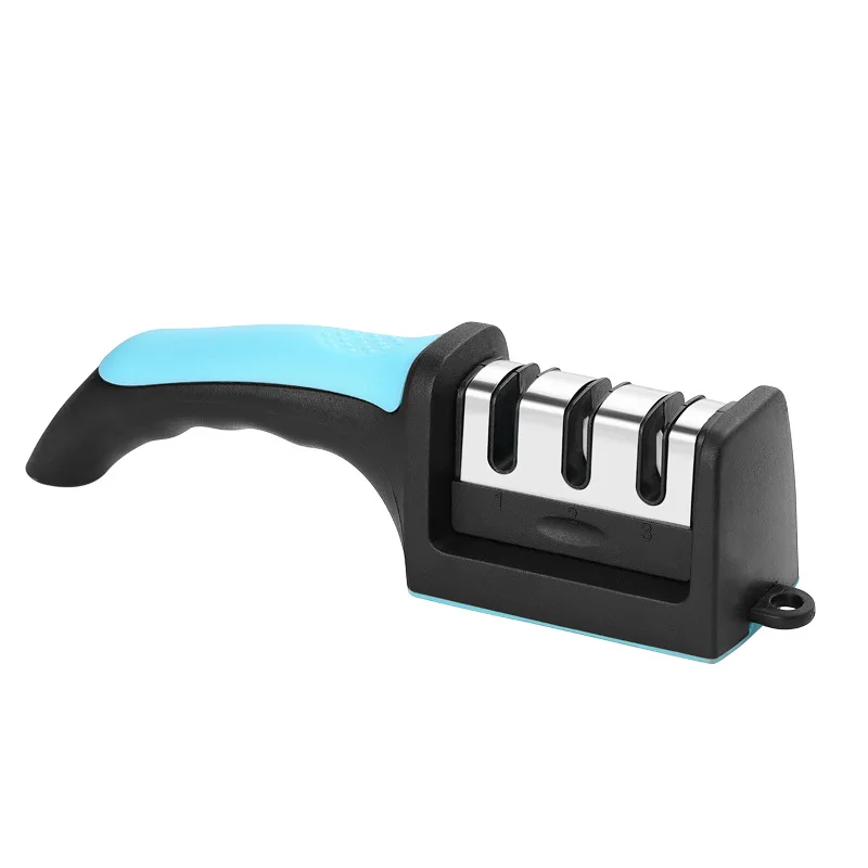 Multi-Stage Knife Sharpener Tool for Kitchen Knives Pocket & Chef Knife - 3/4 Stage Sharpening Repair & Polish Blades