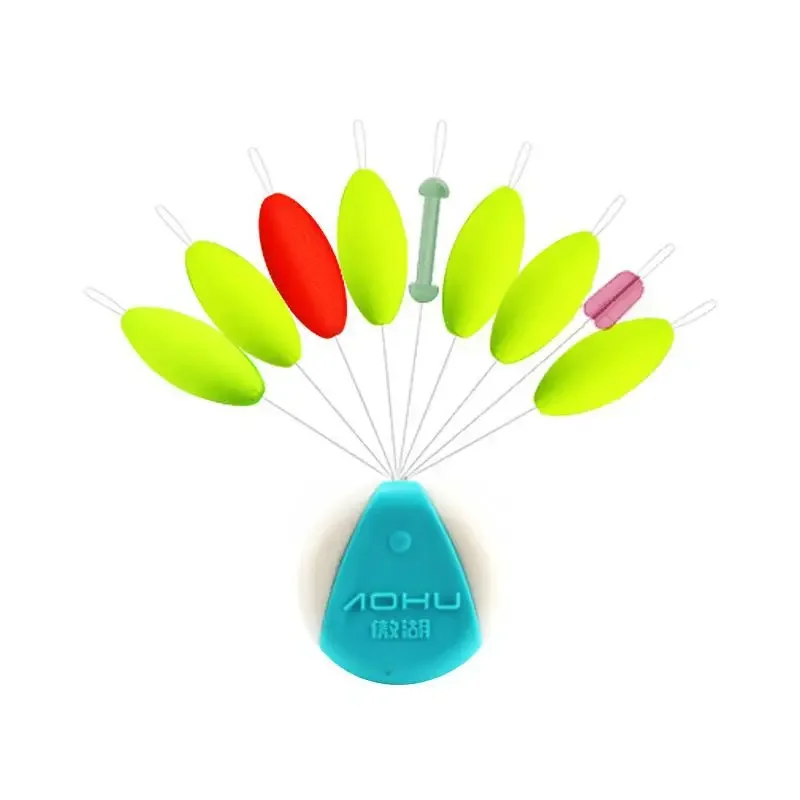 5 Pcs Seven Star Drift Fishing Float Cylindrical Spring Fishing Carp Drift Wake Target Float Accurate Positioning Rube