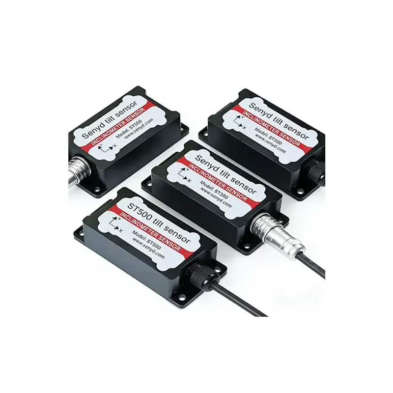 Dual Axis Digital Inclinometer RS485 RS232 Tilt Sensor 4-20mA 0.5-4.5V Analog Inclination Sensor for Laboratory Equipment