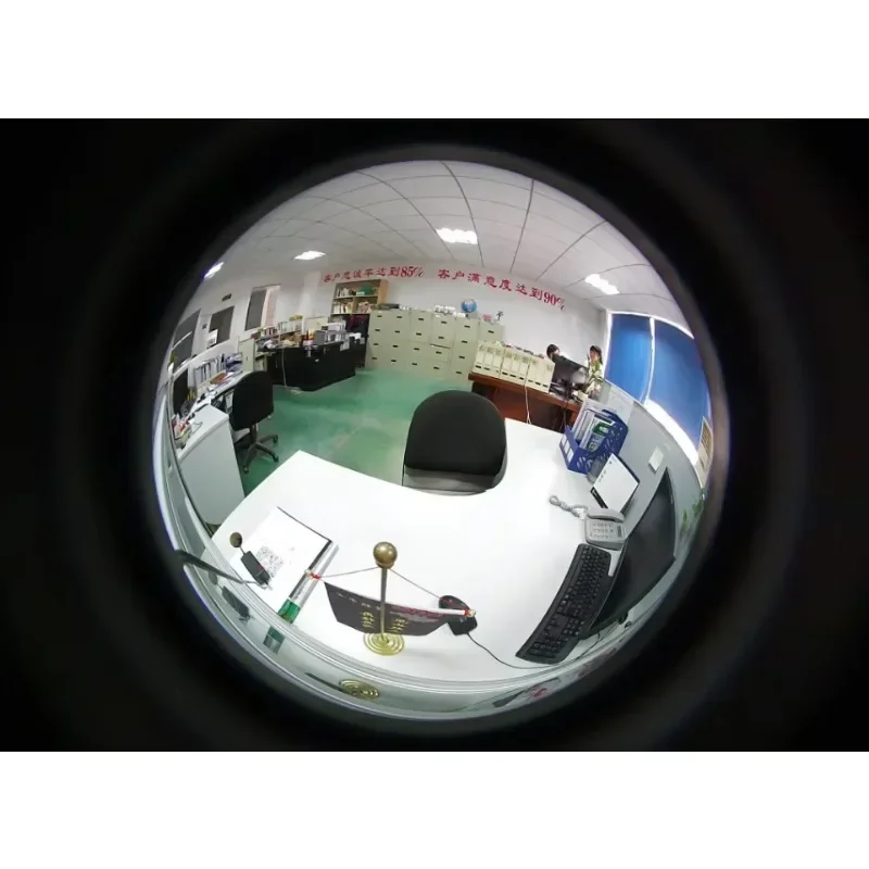 

New In stock High Resolution Cctv Lens Focusafe 1.45mm 6Megapixel M12*0.5 Fisheye Lens