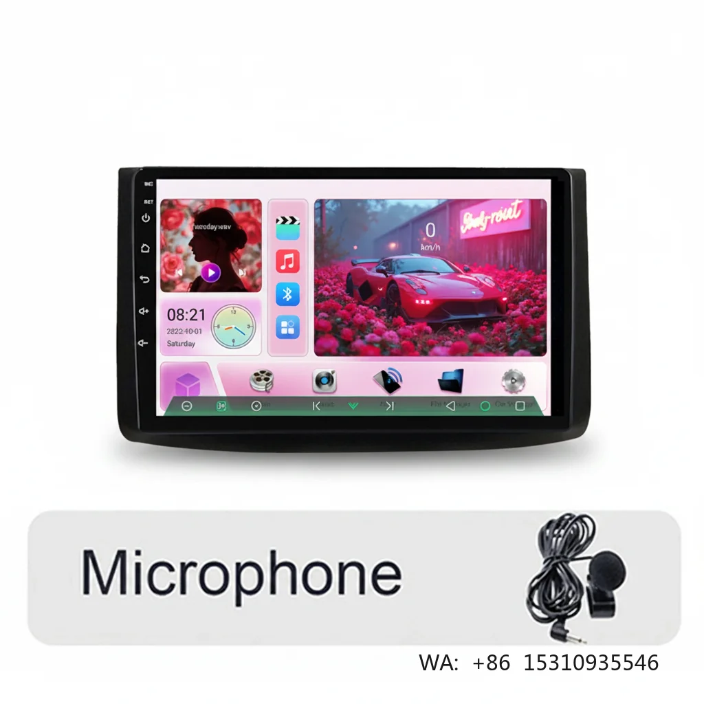 9inch Car Radio Support DSP FM BT Carplay Android Auto GPS Navigation System Car DVD Player for  Lova Epica 2006-2010