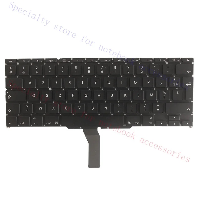 R+  For Macbook AIR 11.6 A1370 A1465 Clavier FR AZERTY French Keyboard 2011-2014