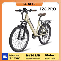 Fafrees F26 Pro Adult Electric Bicycle 250W Men's City E-ebike 36V14.5AH  26 Inch City Tire Women’ Electric Bike