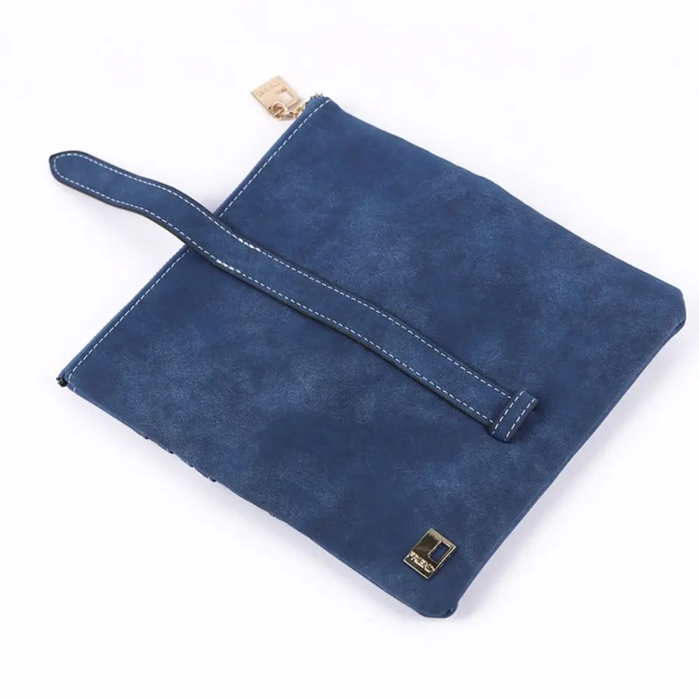 Portefeuille long en cuir solide pour femme, porte-cartes, sac à main à fermeture éclair, sac pour téléphone, nouveau, proximité, Wstring, NuSO k 256