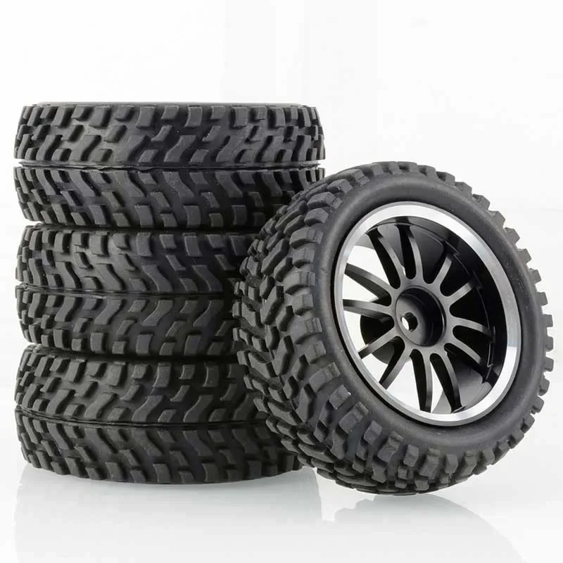 

75mm Off Road Buggy Tires Wheel 12mm Hex Hubs for Wltoys 144001 1/12 1/14 1/10 Scx10 Trxs Trx-4 Tamiya RC Car