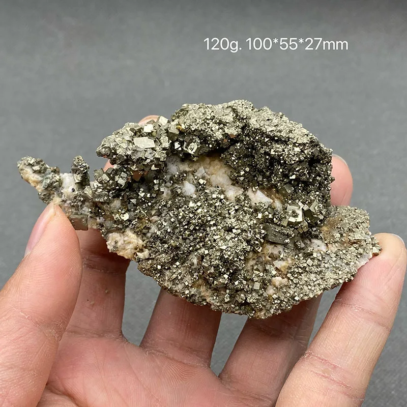 100% natural  pyrite crystal raw stone mineral specimen healing crystal