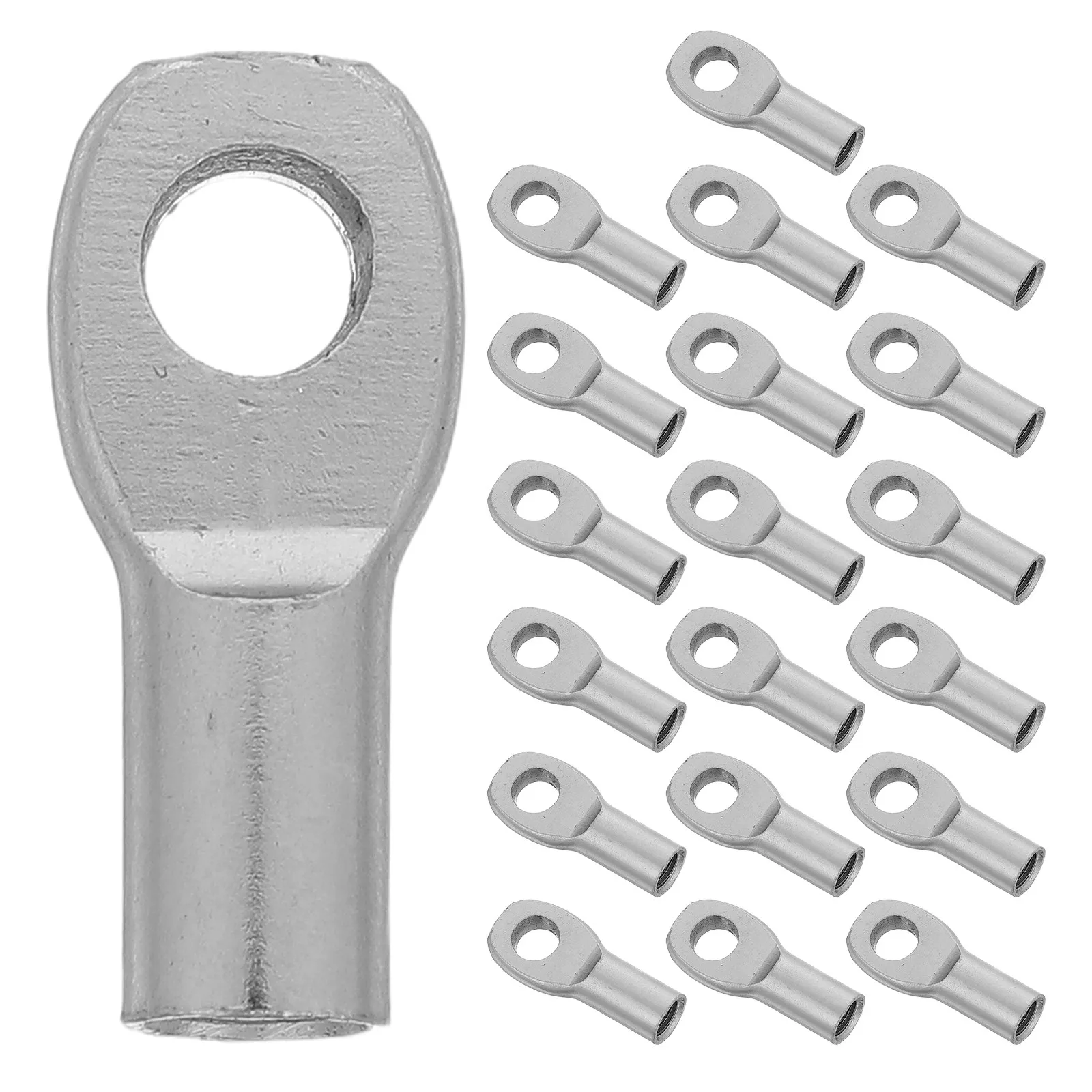 20Pcs Gas Strut Round Hole Mount Heavy Duty Hydraulic Support Rod Connector Head for Office Chair Lift Furniture Gas Spring