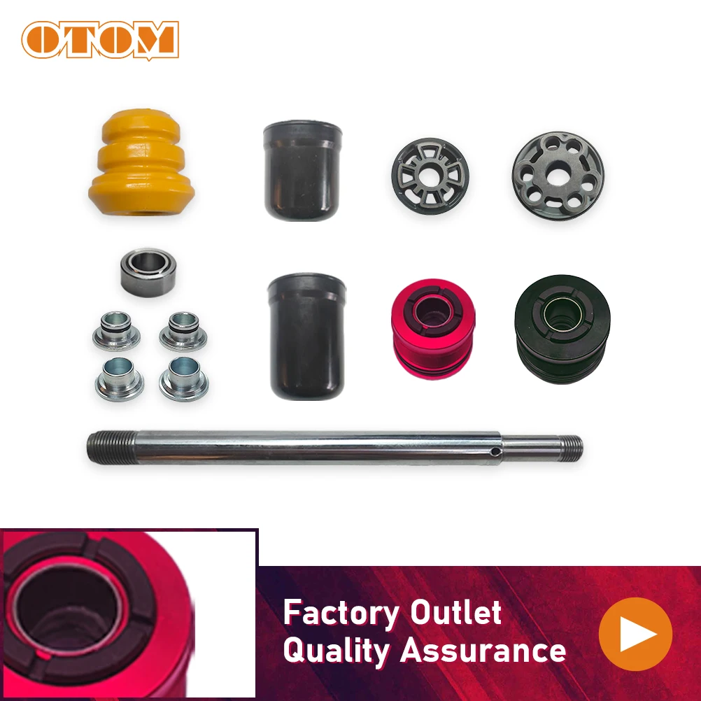 Amortiguador de motocicleta, vástago de pistón, buje de rodamiento de sello, amortiguador de bolsa de aire de goma para suspensión trasera KEWS K16 K23 NB/YBS300 HT HTW