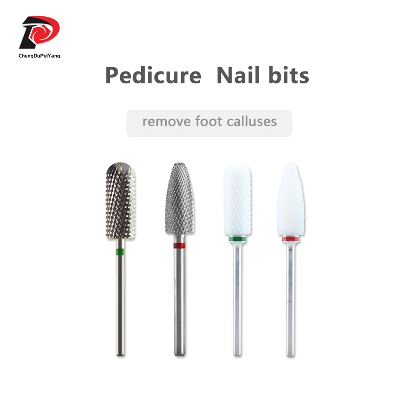 

Pedicure Care-Big Rounded Top Bits Flame Shape Bits Remove Callus /Uñas Accesorios Y Herramientas/Nail Accessories