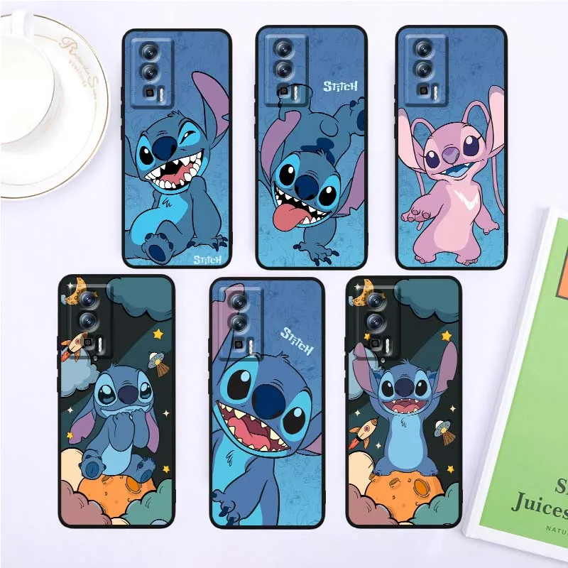

Stitch Cute Art Popular For Xiaomi Redmi 12 13C 12C 13 10C 9T A2 9A 9C 7A Note 10S 8T 10 9 8 Pro 4G 5G Black Phone Case