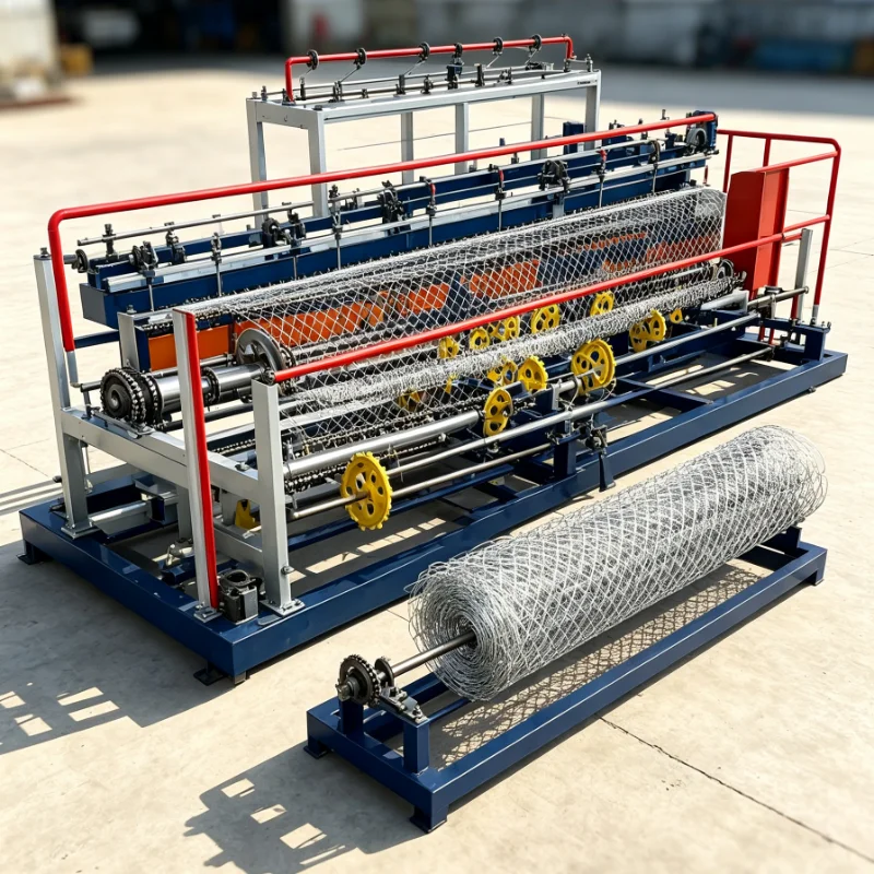 Customized Diamond Mesh Machine Fencing Wire Mesh Manufacturing Plant For Agricultural And Garden Diamond Fencing