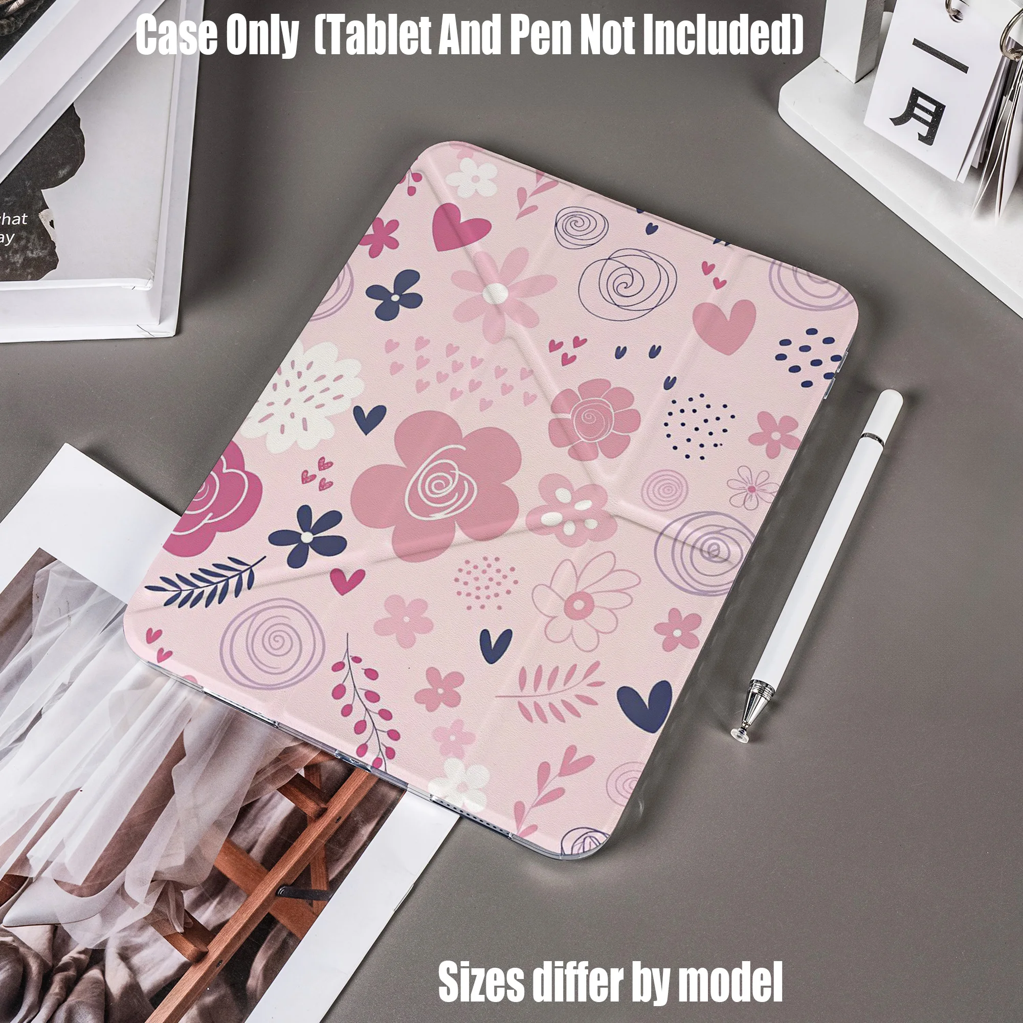 Premium TPU Tablet Case for Samsung and Apple All Models Slim Fit Protective Cover，Shockproof Lightweight Durable