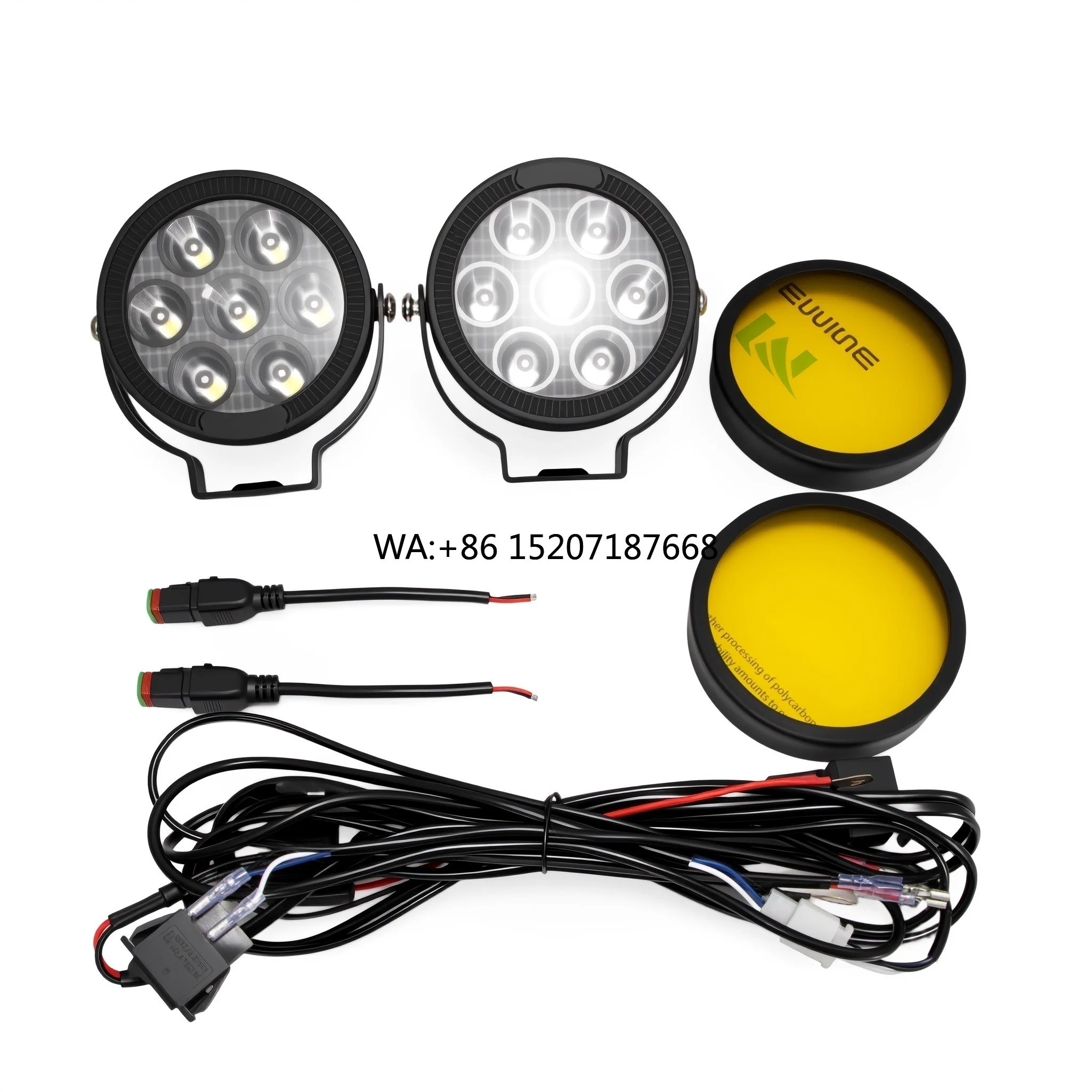 -LAM  Fit for  BMW R1200 GS R1250GS 1250LC ADV K1600B F850GS F 750GS F800GS Headlight Foglight LED Auxiliary Lights
