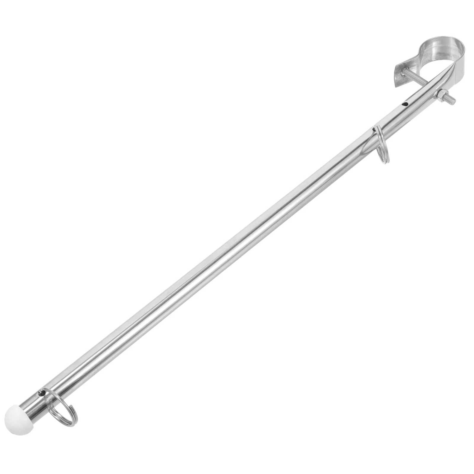 

1pcs Marine Flagpole Accessories Stainless Steel Boat Flag Holder Mount Yacht Poles Windproof Lightweight Universal