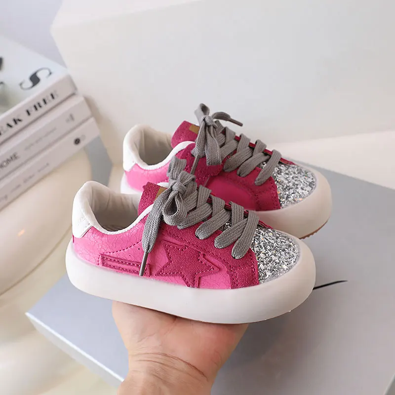 Fashionable Girls' Low Top Board Shoes/ Children's Casual Sneakers3472