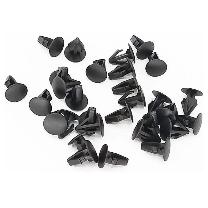 Clips de retenue d'isolation de capot pour Acura et Honda, trou de 6mm, 91520-SM4-C01, 20 pièces