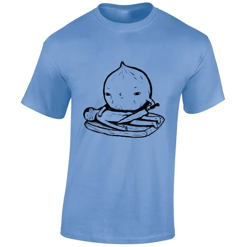 ONION TEARS MENS T SHIRT FUNNY JOKE CARTOON DESIGN BANKSY COMEDY TOP