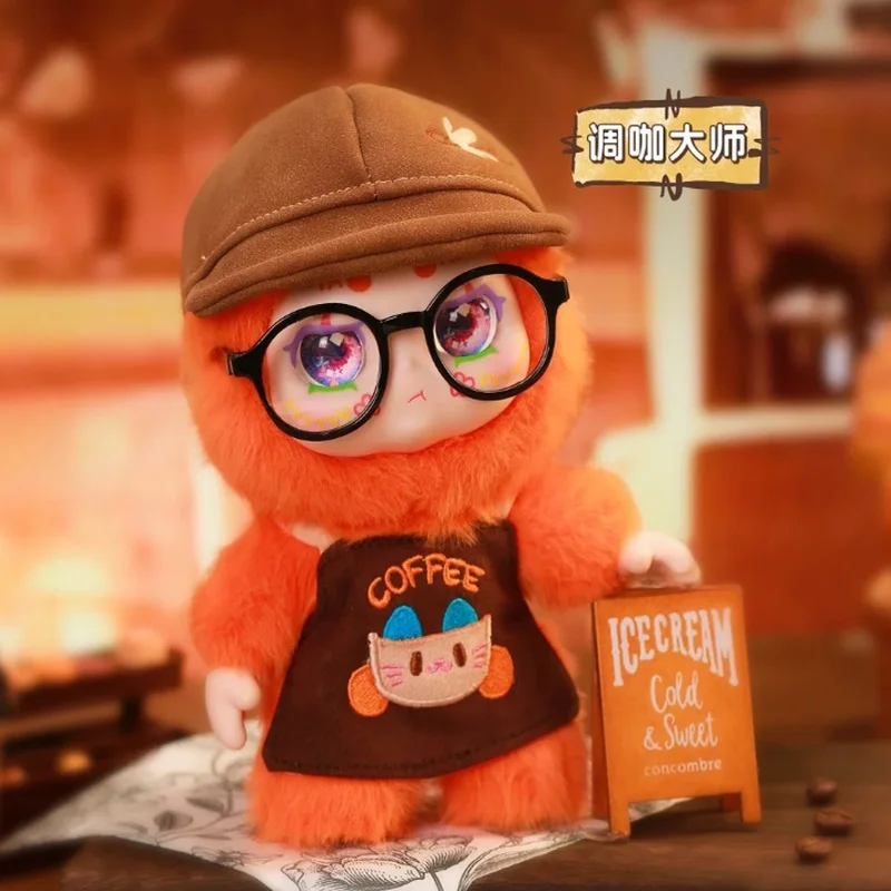 

Kimmon Blind Box Qimeng Let'S Cafe - Coffee Day Series Mystery Boxe Figures Room Decoration Vinyl Doll Toys Birthday Gift