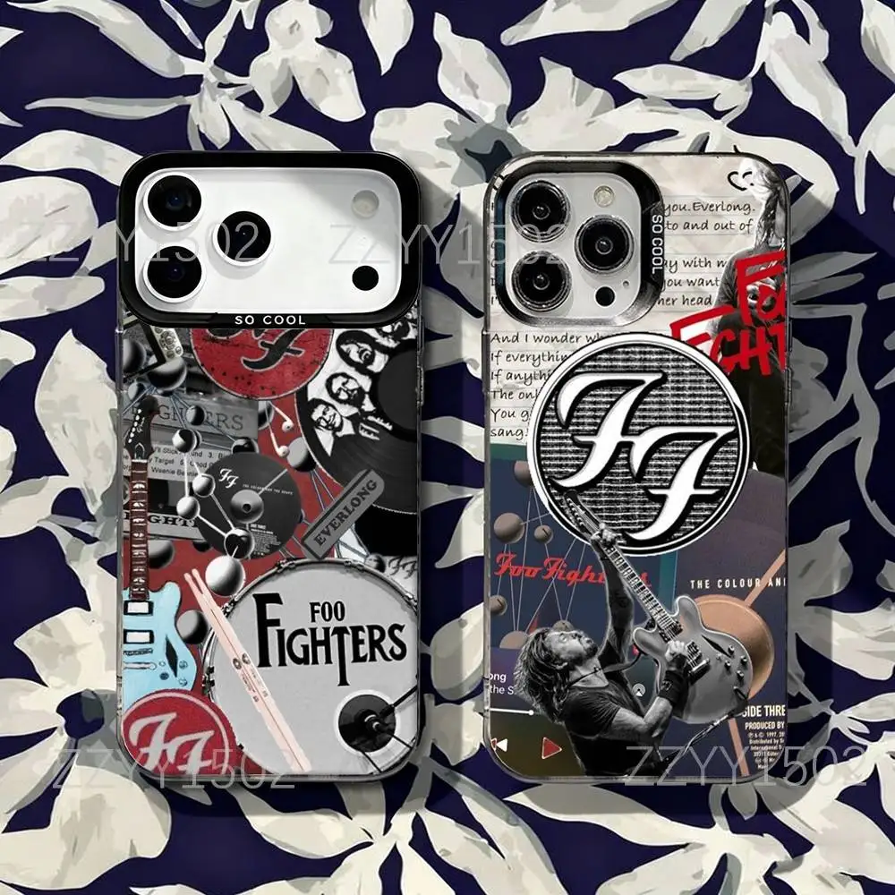

Foo Fighters But Here We Are Phone Case For iPhone 17,16,15,14,13,12,X,8,Pro,Max,Plus,SE4,Air,Mini HD Black IMD Matte
