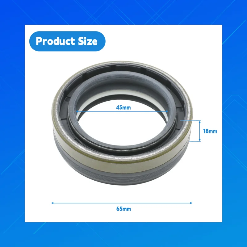 

DMHUI high -quality agricultural machinery oil seals,size 45x65x18mm COMBI SF19 style，applicable to CAT 4431363 Carallo 426076