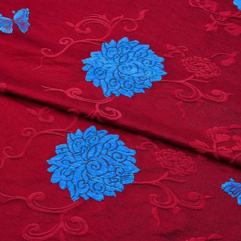 New Chinese jacquard ancient style imitating Zhang brocade cotton nylon and gold thread
