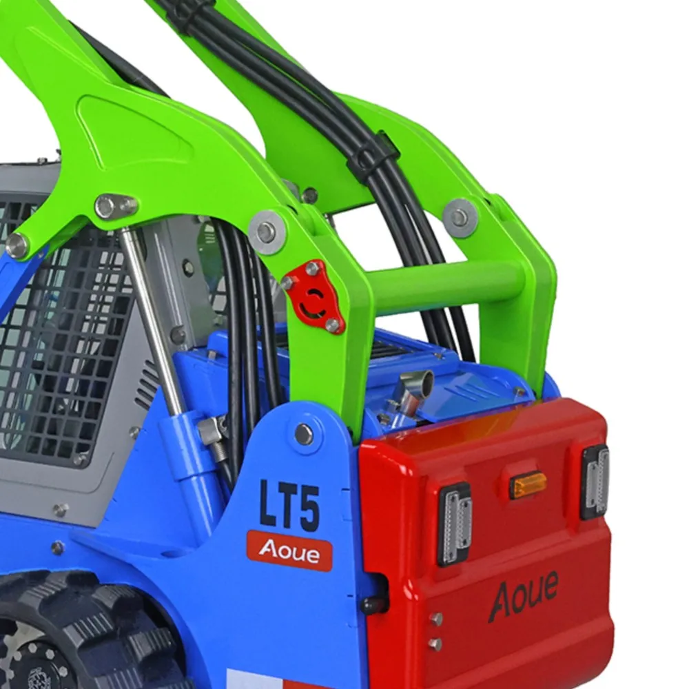 

LESU 1/14 RC Loader Aoue Lt5 Hydraulic System Tracked Skid-Steer I6S Rotating Light Sound RC Model for Entertainment THZH1276