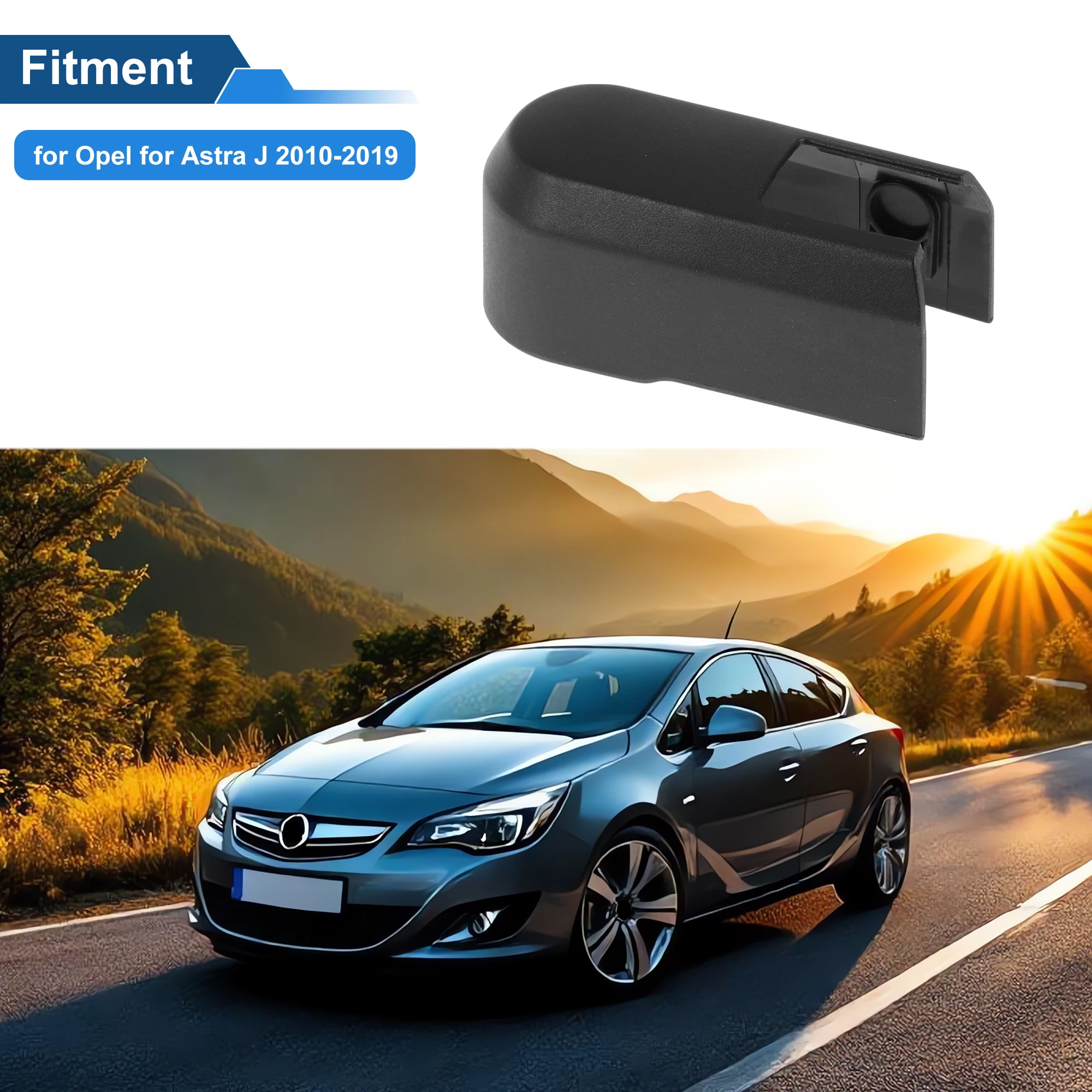 UXCELL Rear Windshield Wiper Arm Nut Cover Cap for Opel for Astra J 10-19 No.13256921