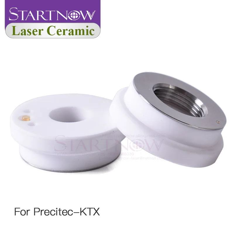 Startnow Laser Keramische Ring Voor Precitec 2.0 KT XB P0595-94097/M5/6 RAYtools 3D WSX 15.6/19.5mm Laserkop Nozzle Houder Onderdelen