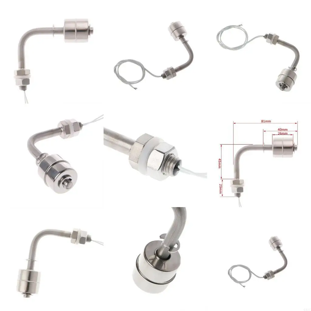 

Q81C нержавеющая сталь Переключатель Прямой угол вертикаль для жидкой воды для головки для бака