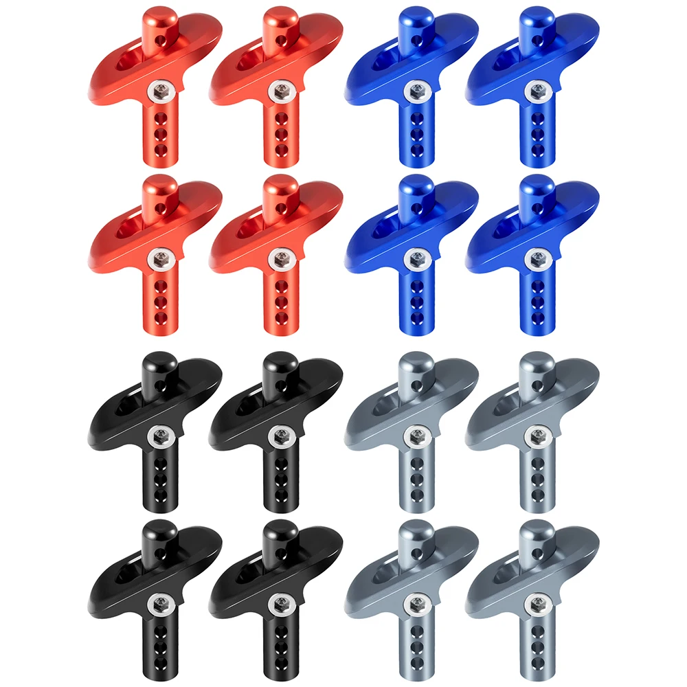 MIBIDAO Body Post Metal Professional RC Model Vehicle Accessories Spare Parts for 1/7 1/8 ARRMA RC Car Parts