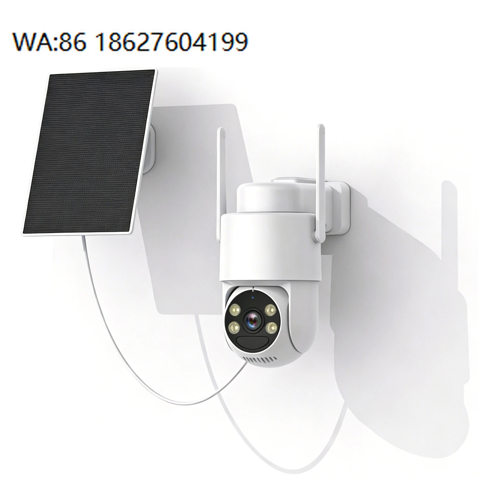 4MP Outdoor , 2.4GHz WiFi Night Vision Two-Way Audio IP65 Monitoring System