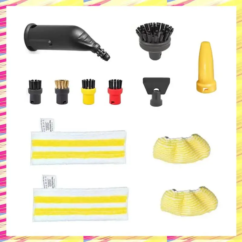 

ABJJ для Karcher SC1 SC2 SC3 SC4 SC5, запасная часть пароочистителя, паровая швабра, круглая насадка для щетки, детали для домашней чистки