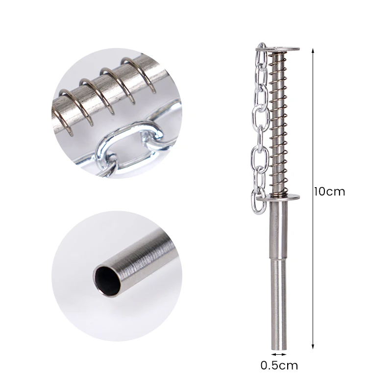 2Pcs Stainless Steel Bee Pollen Collector Grip Sucking Tool, Beehive Equipment Beekeeping Accessory for Collecting Bee Pollen