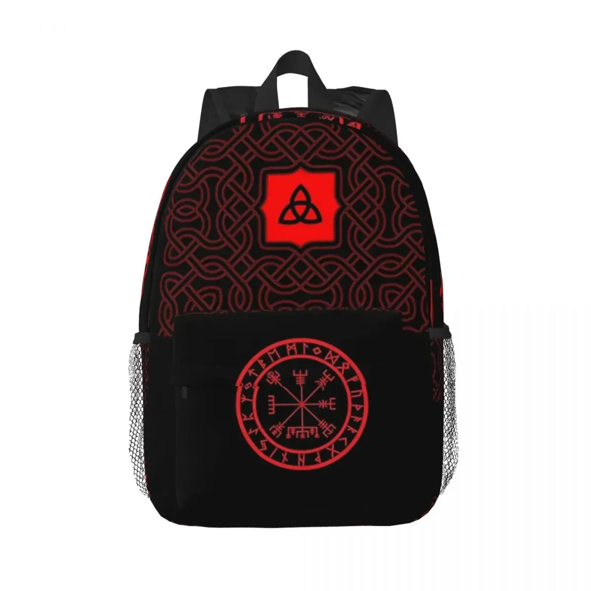 Vegvisir Rune Circle (Variant III) Backpacks Boys Girls Bookbag Cartoon Students School Bags Laptop Rucksack Shoulder Bag