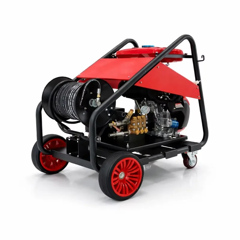 Large Capacity Heavy Duty Drain Dredger Diesel Industrial Pipeline Unclogging Machine For Urban Engineering Projects