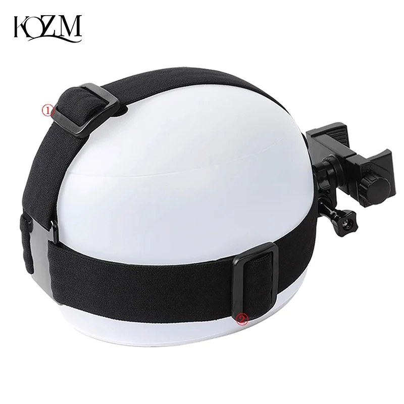 Support de bandeau monté sur la tête, support de téléphone portable réglable pour diffusion en direct, Perspective de première personne, support fixe, cadeau