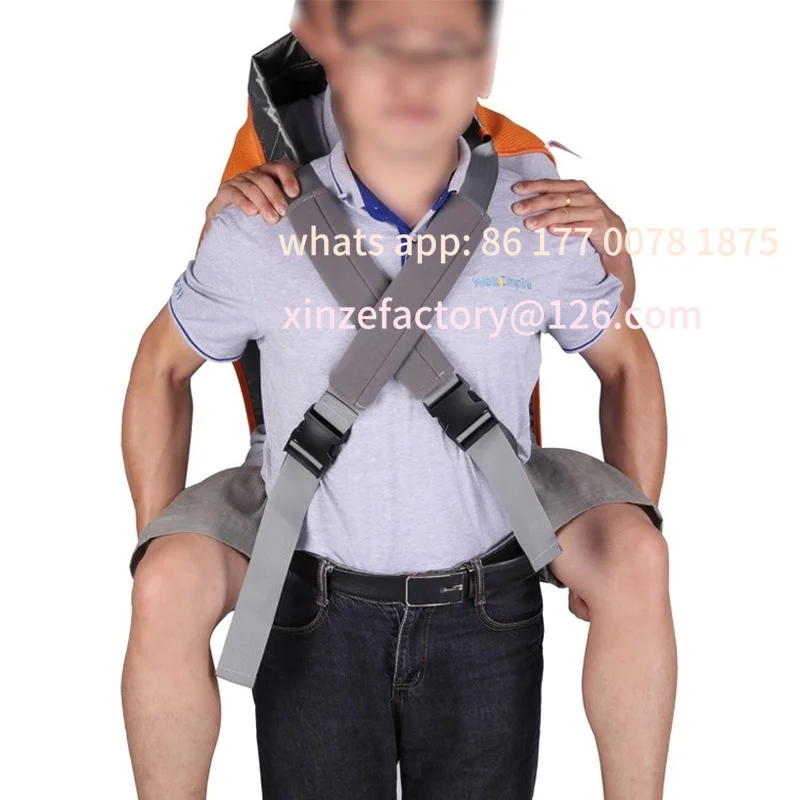 

Customizable Patient Lift Sling Carrier One-Person Transferring Belt Carrying Up Down Stairs To Bed,Wheelchair,Chair,Car,Vehicle