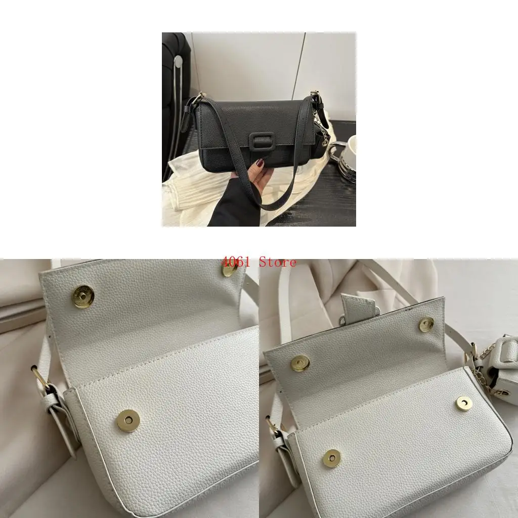 

Women Armpit Bag Simple Shoulder Bag Handbag Purse All-matching Underarm Bag