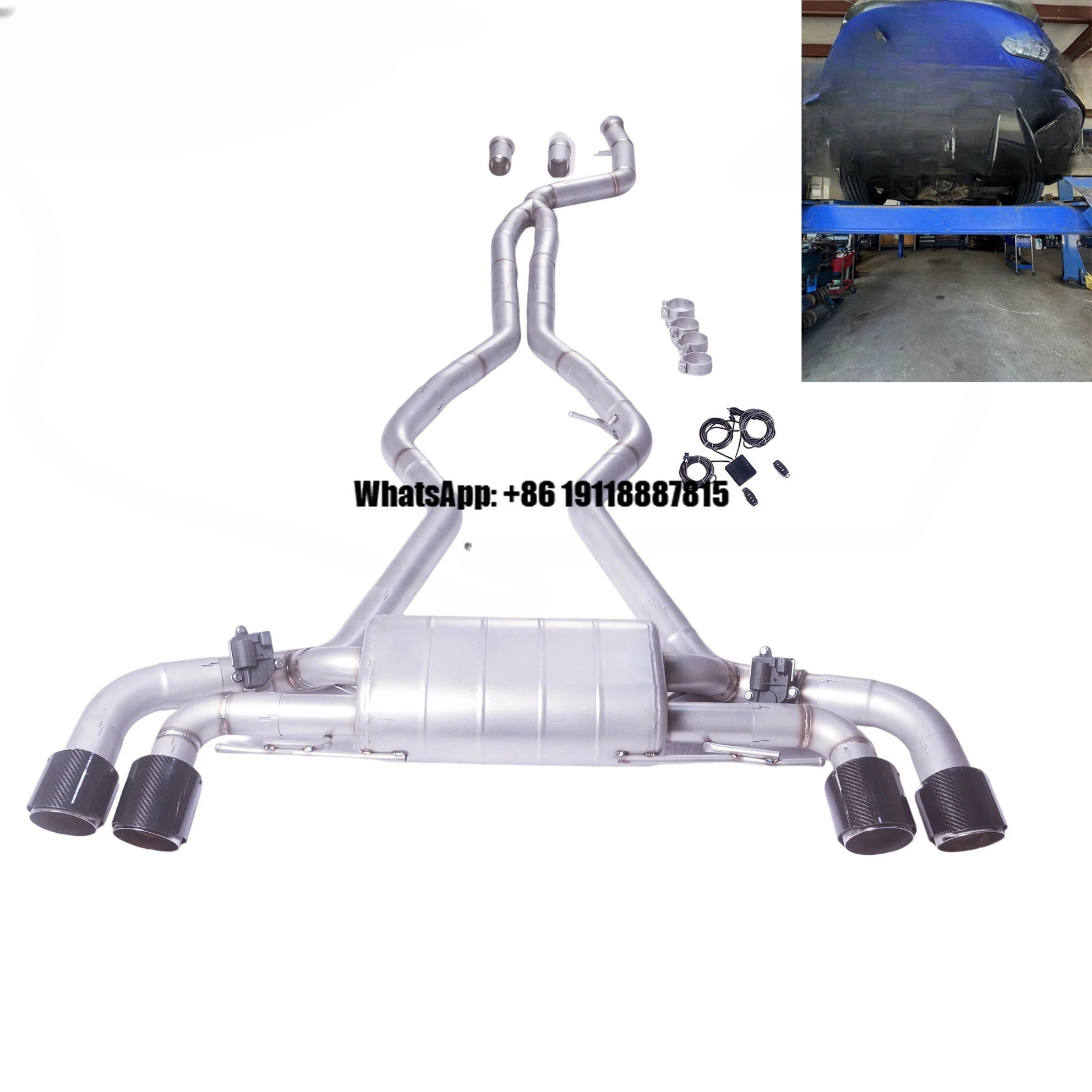 

High Performance Quality for BMW M340i G20 M440i G22 Catback Valvetronic Muffers Automotive Exhaust System