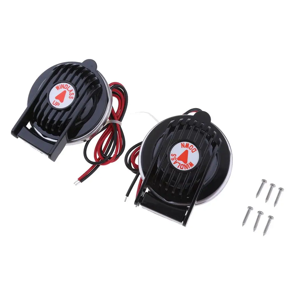 

Ножной переключатель для морской лодки, однонаправленные переключатели, вверх/вниз, якорный, 12 В/24 В, 2 шт.