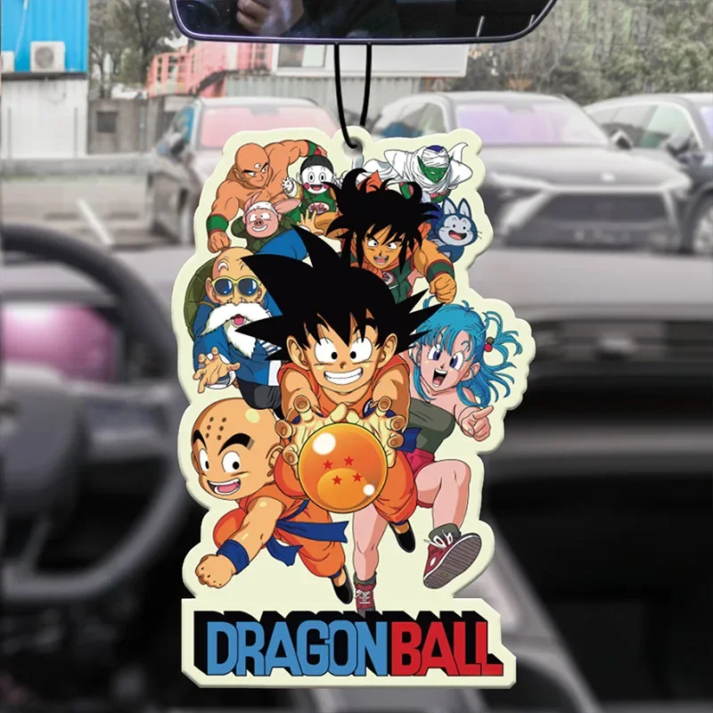 Dragon Ball Son Goku Car Fragrance Anime Car Long-lasting Aromatherapy Fragrance Piece Pendant Decoration Car Deodorization Gift