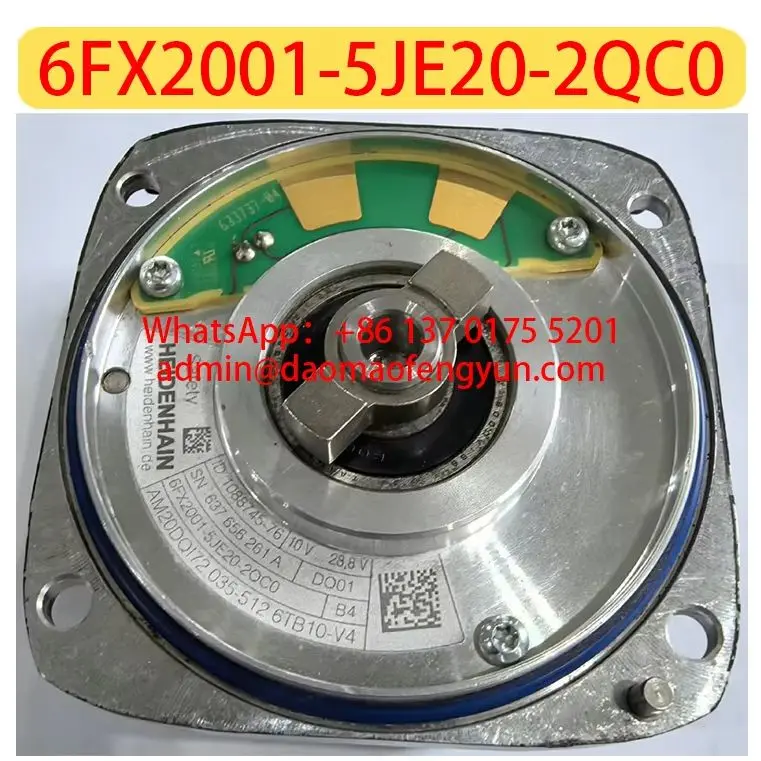Original Genuine,6FX2001-5JE20-2QC0 Used Encoder Test OK,Write Motor Data Free,6FX2001 5JE20 2QC0,Fast shipping
