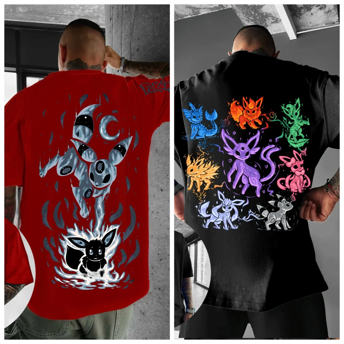 

Лето 2025 г., хит продаж, новая футболка с 3D принтом Pokemon для мальчиков и девочек, повседневный дышащий быстросохнущий топ для уличных видов спорта на открытом воздухе