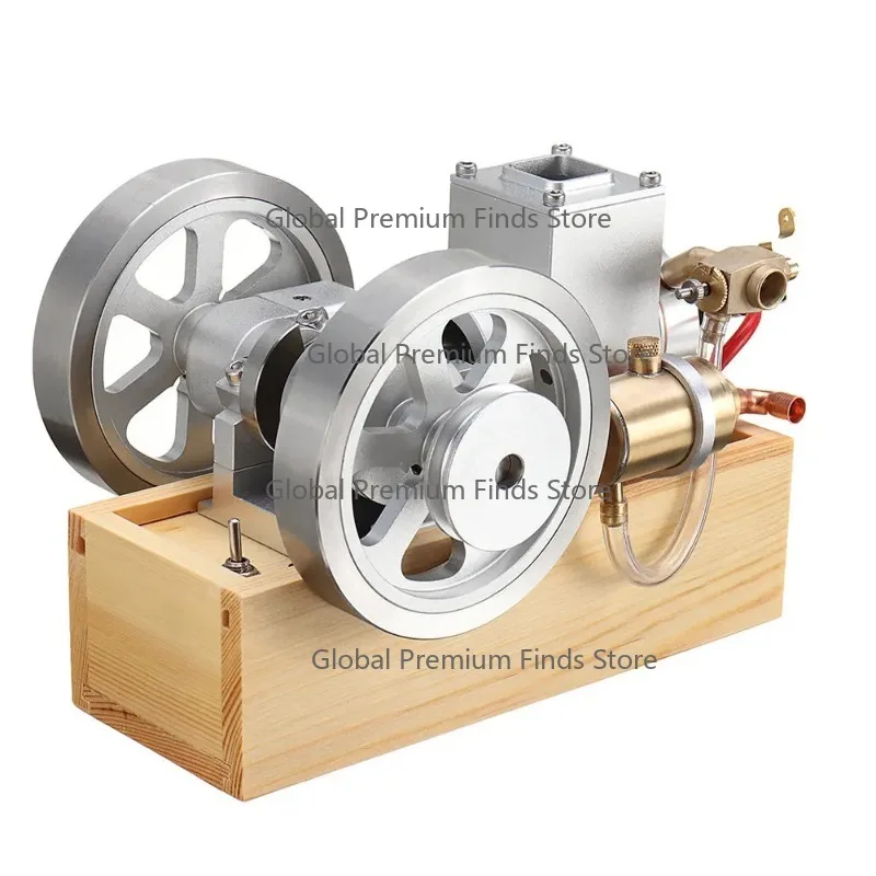 ET8 Horizontal Two-valve Engine Model Hit and Miss High Performance Full G-as Adjustable Speed STEM Boutique Metal Toy